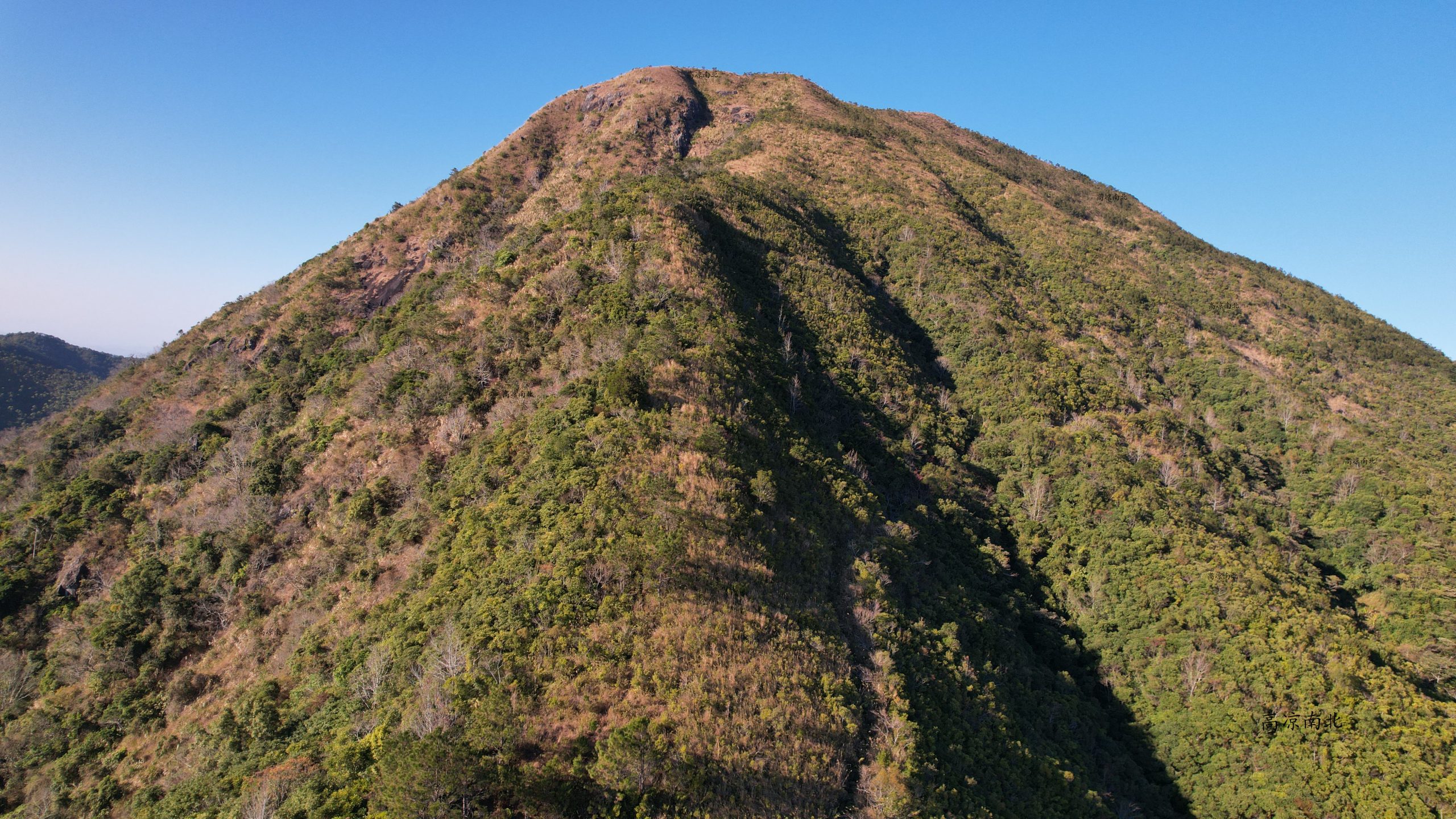 高州双罗顶、大双罗千米高山之一、海拔1107米-高凉南北